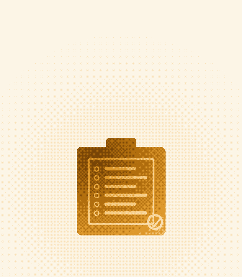 Dithered watercolor illustration of a clipboard with a signed, checked field-data form.